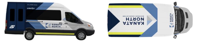 Sneak Peek of Auto-Shuttle for KNBA_Vehicle Mock Up (no sensors)