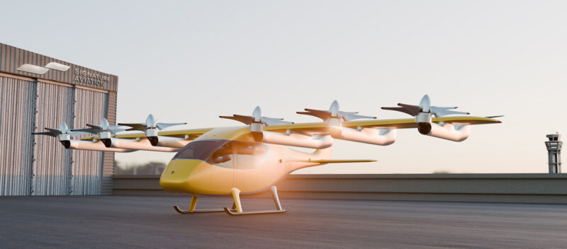 The collaboration includes strategic planning efforts to identify and assess the feasibility of vertiport development locations