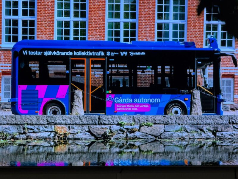 Autonomous public transportation in Sweden with Karsan's Autonomous e-ATAK