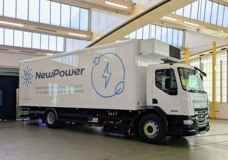 Wrightbus' 19-tonne twin-axle repowered truck