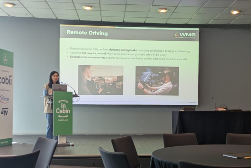 Dr. Soyeon Kim at InCabin Europe