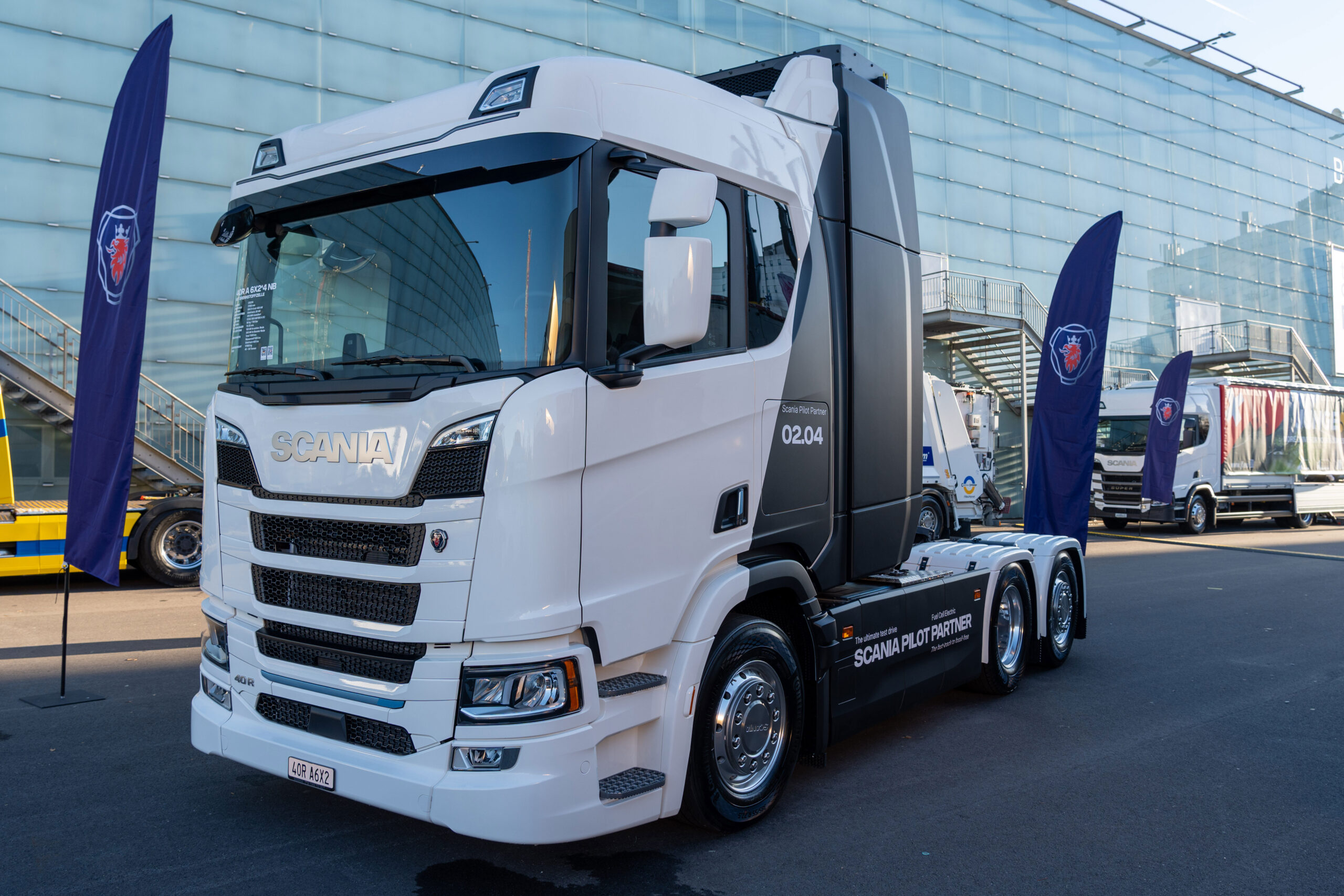 Scania's test truck