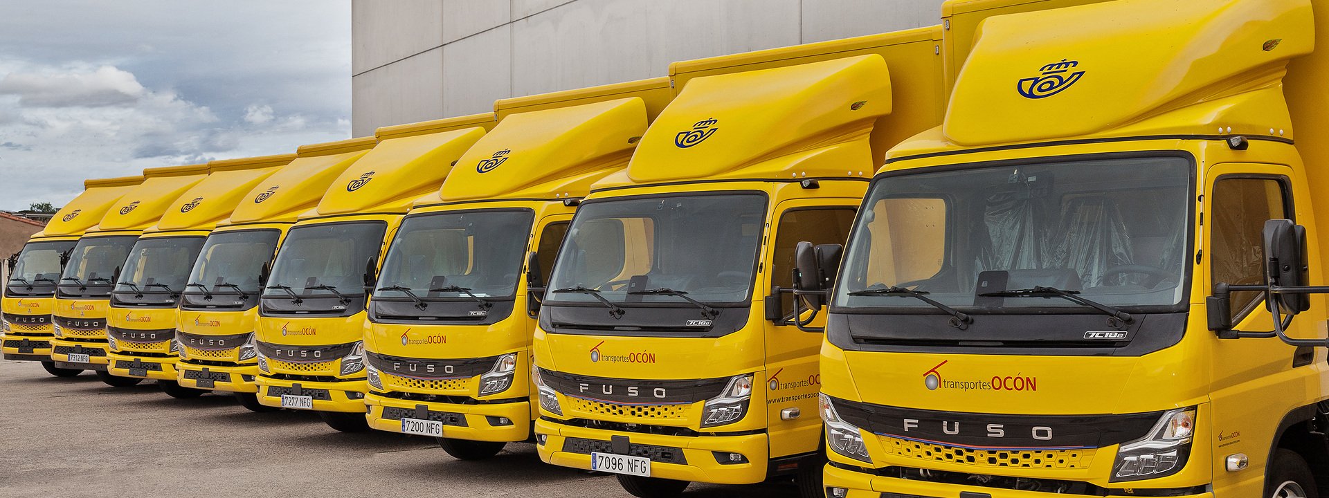Spain: Transportes Ocón Adds 15 FUSO eCanter Trucks to Fleet