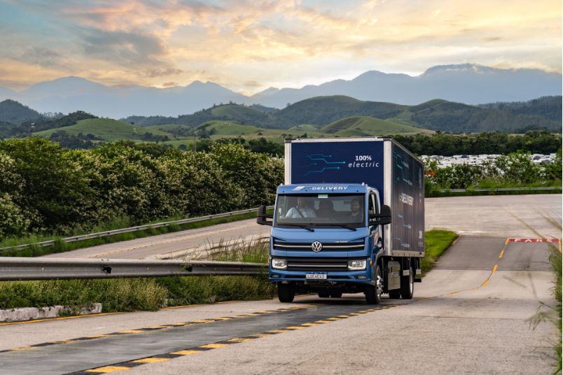 Volkswagen Truck & Bus e-Delivery - the first 100% electric truck designed and built in Brazil