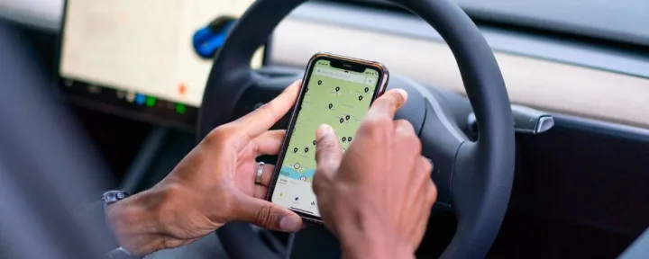 Pod public charging map phone