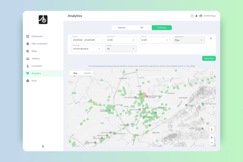 ATOM Mobility Heat Map