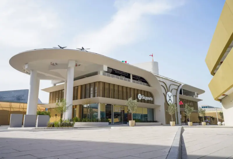 First of four vertiports in Dubai’s air taxi network to reach completion milestone