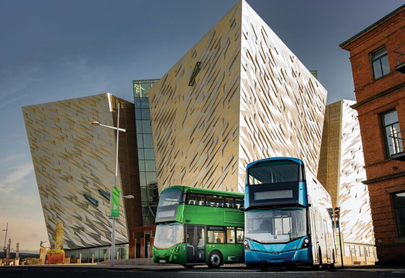 Buses developed by UK manufacturer, Wrightbus