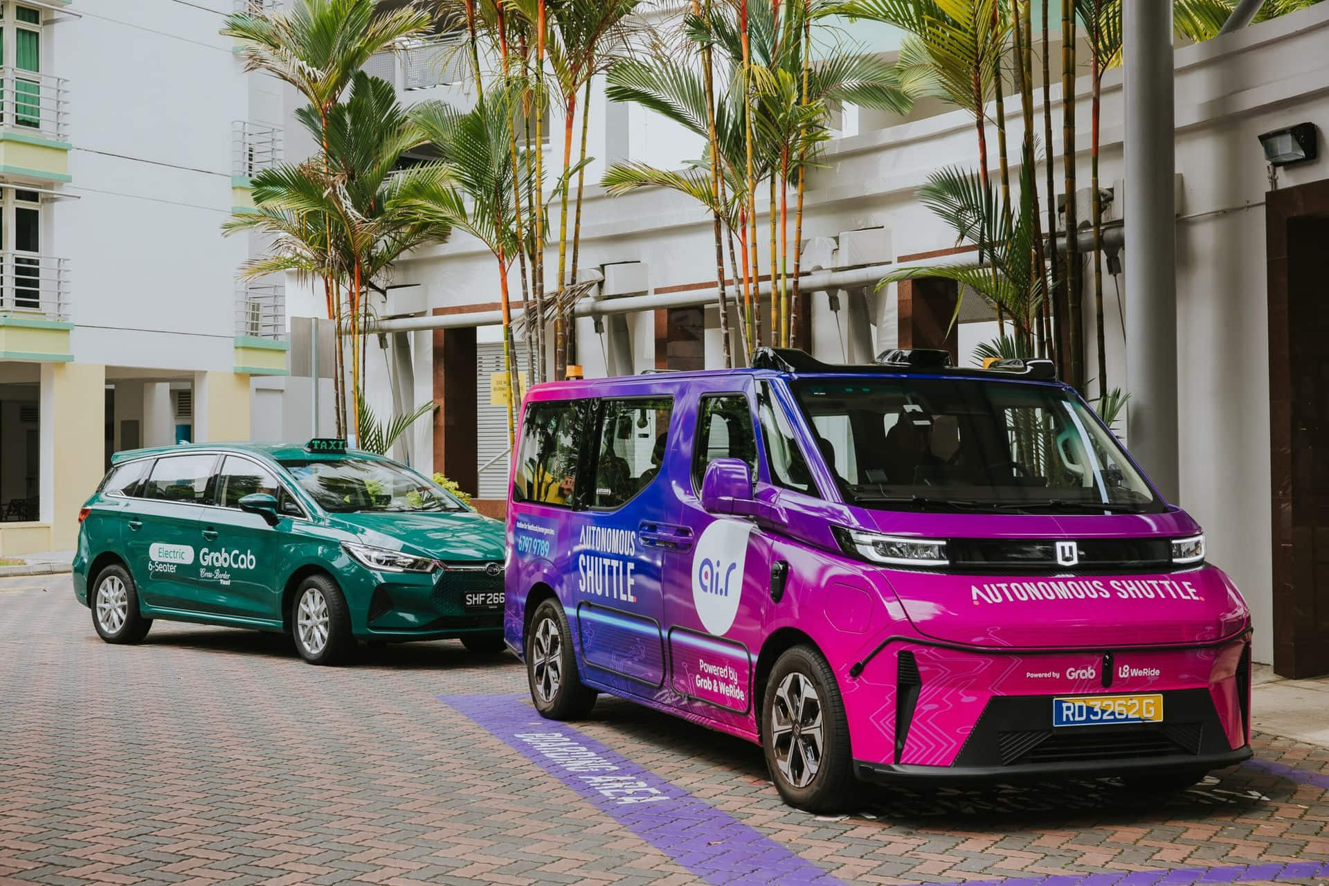Grab will offer trial services onboard an autonomous shuttle