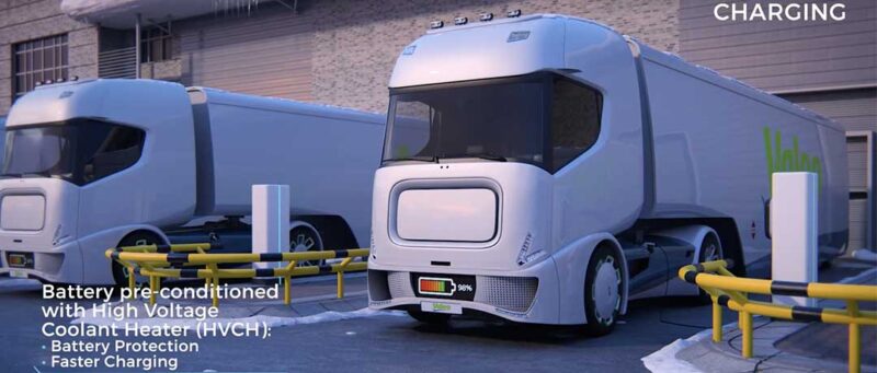 Valeo truck charging